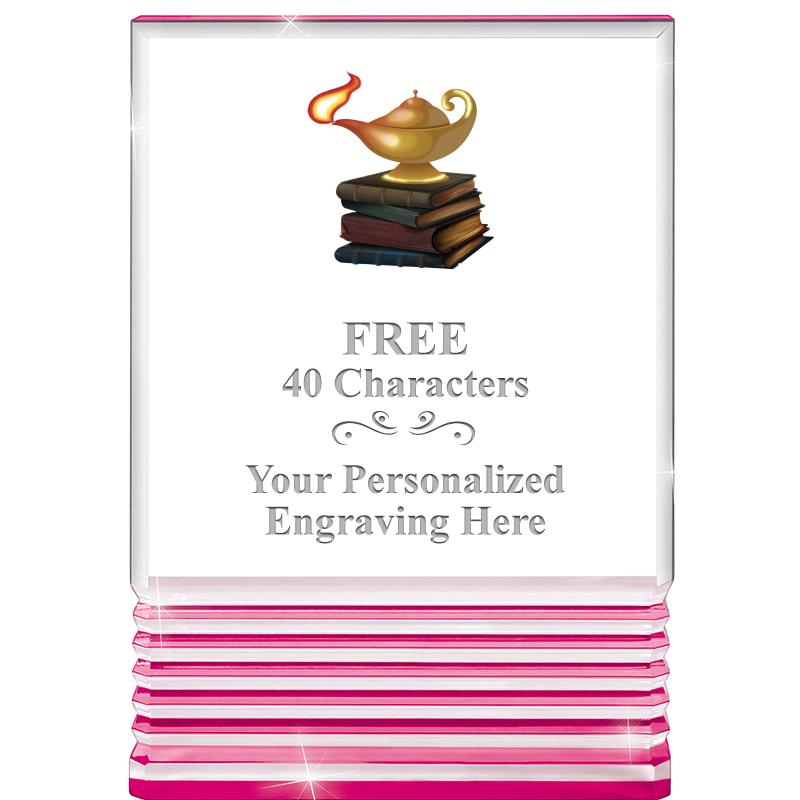 5" PINK ROCKWELL ACRYLIC