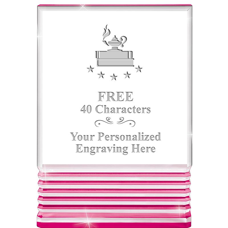 5" PINK ROCKWELL ACRYLIC