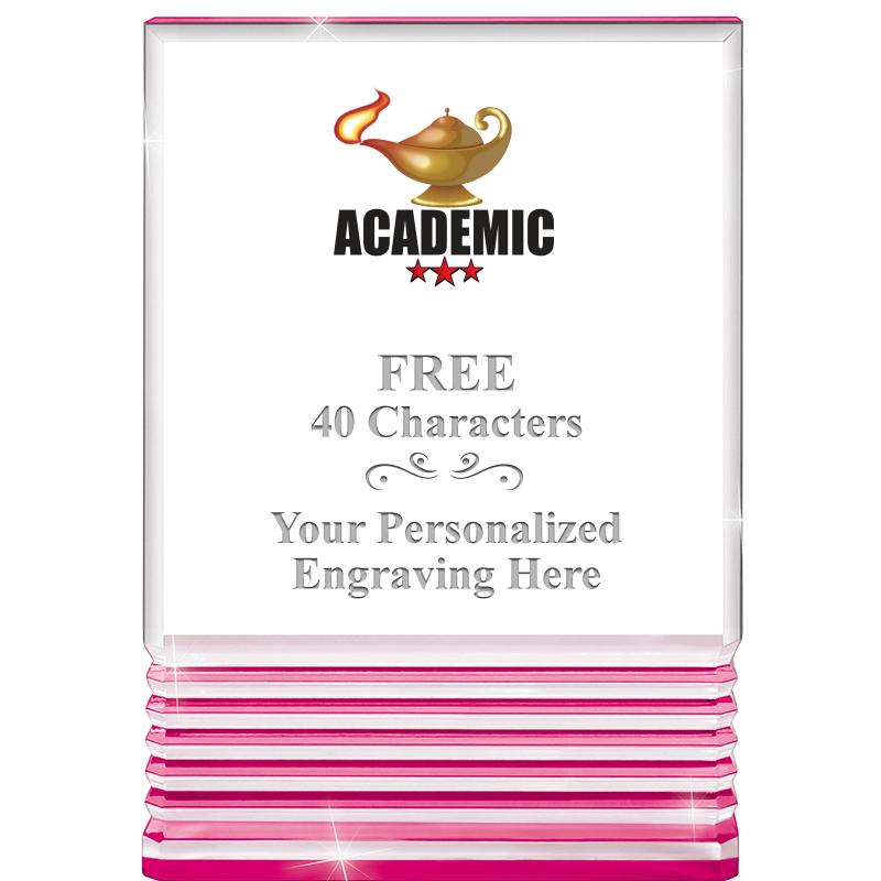 5" PINK ROCKWELL ACRYLIC