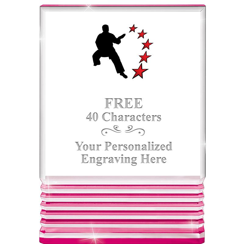 5" PINK ROCKWELL ACRYLIC