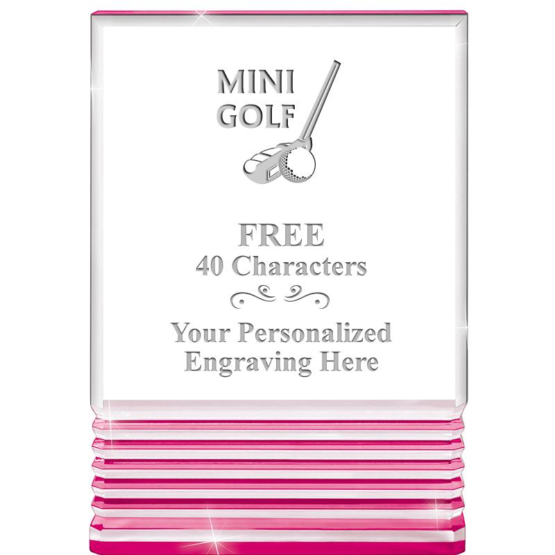 5" PINK ROCKWELL ACRYLIC