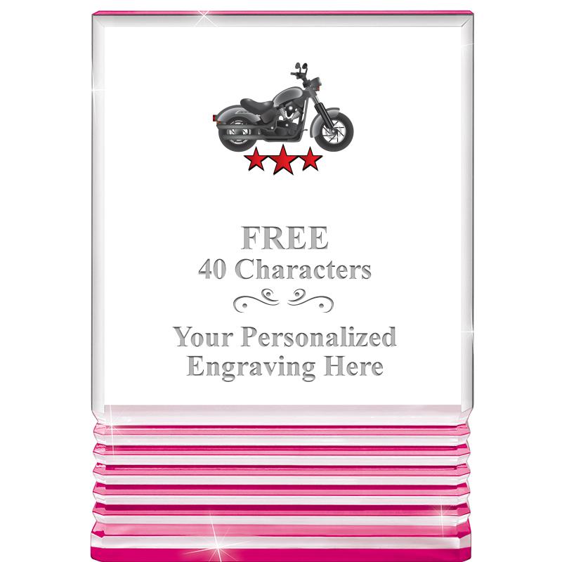 5" PINK ROCKWELL ACRYLIC