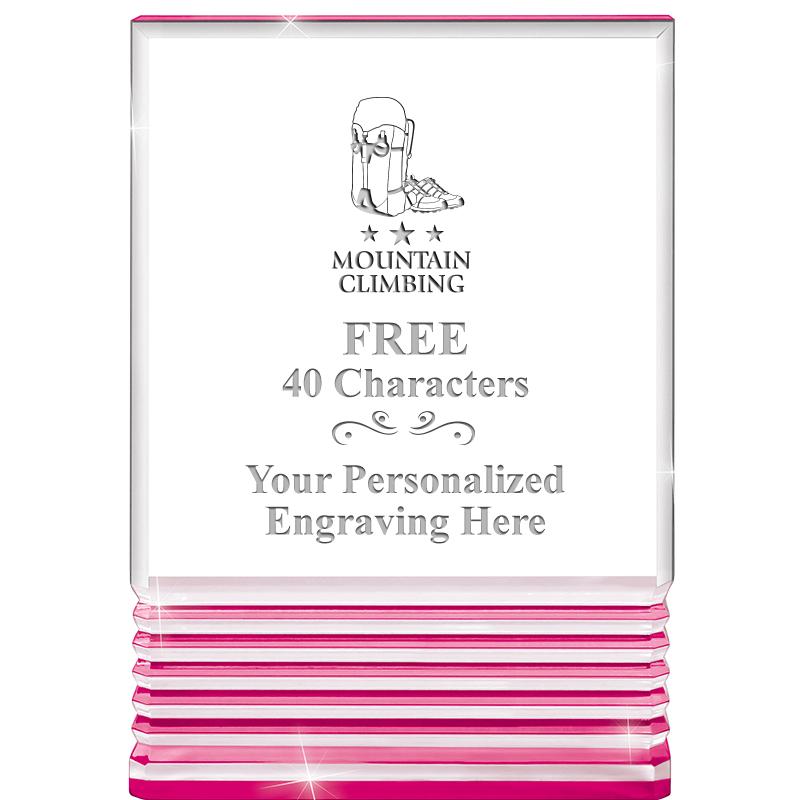 5" PINK ROCKWELL ACRYLIC