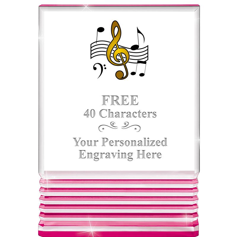 5" PINK ROCKWELL ACRYLIC