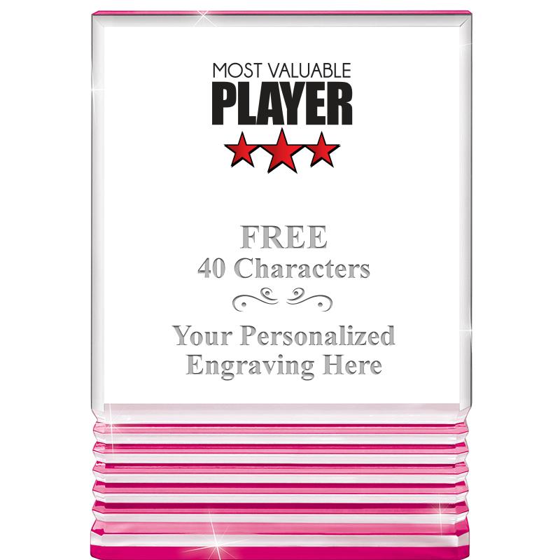 5" PINK ROCKWELL ACRYLIC