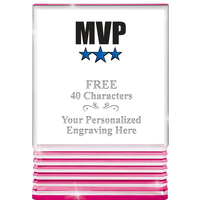 5" PINK ROCKWELL ACRYLIC