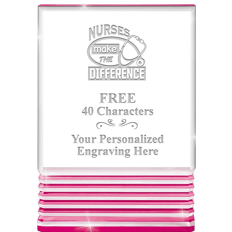 5" PINK ROCKWELL ACRYLIC