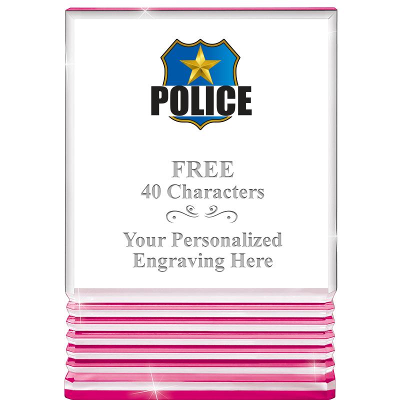 5" PINK ROCKWELL ACRYLIC