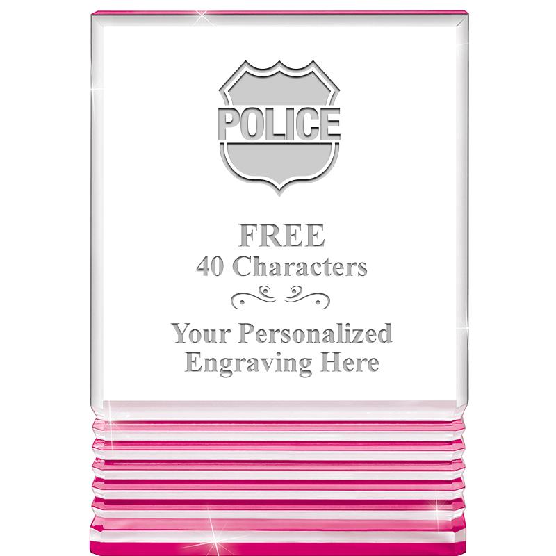 5" PINK ROCKWELL ACRYLIC