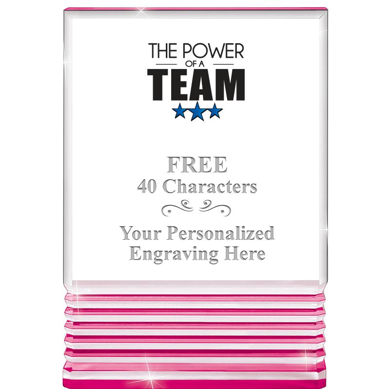 5" PINK ROCKWELL ACRYLIC