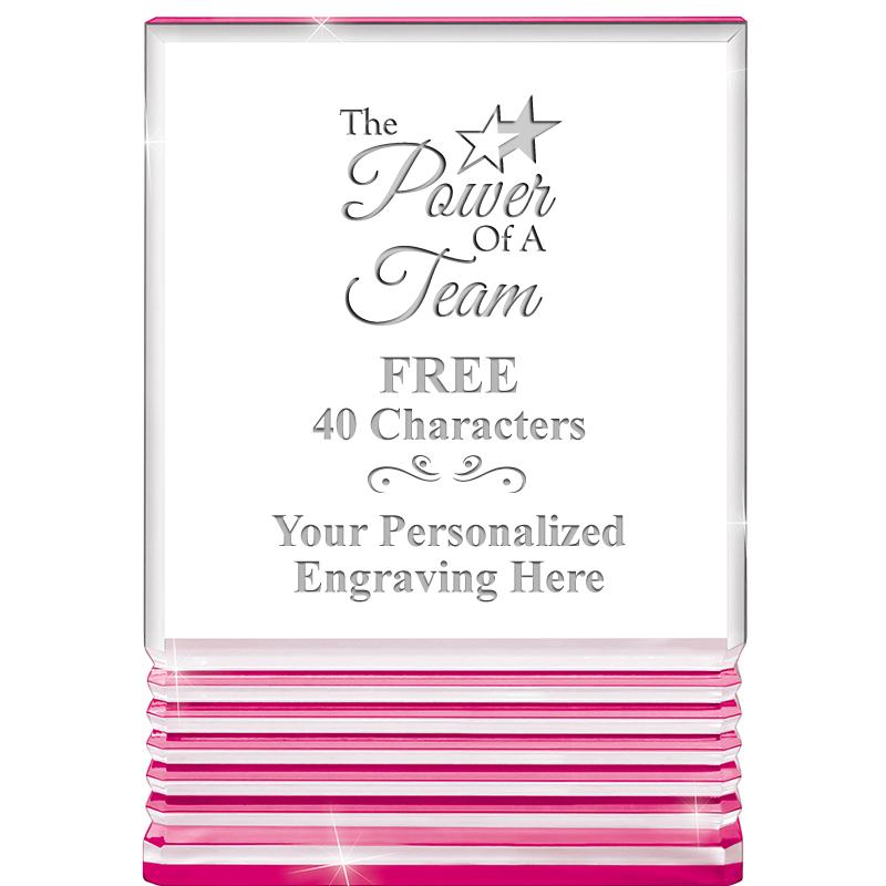 5" PINK ROCKWELL ACRYLIC