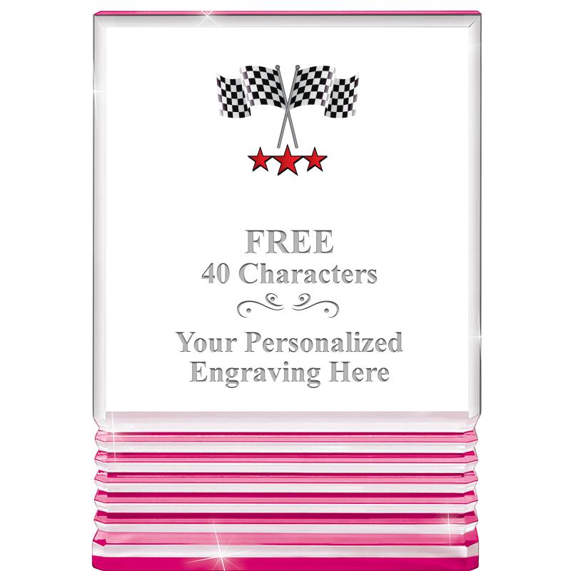 5" PINK ROCKWELL ACRYLIC