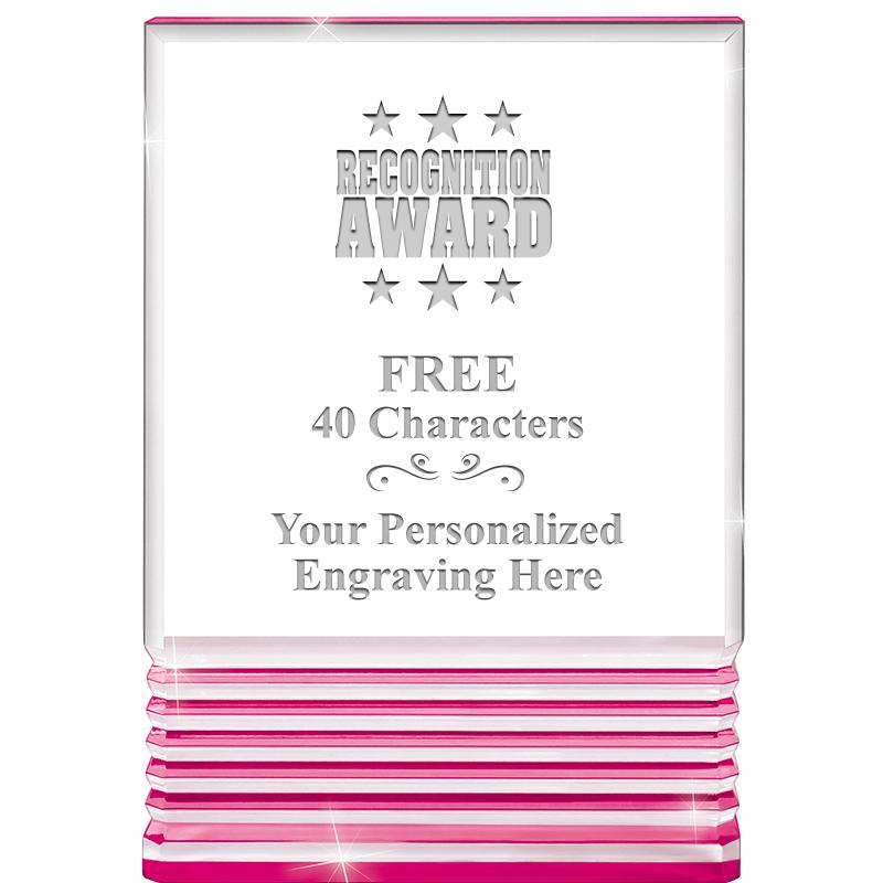 5" PINK ROCKWELL ACRYLIC