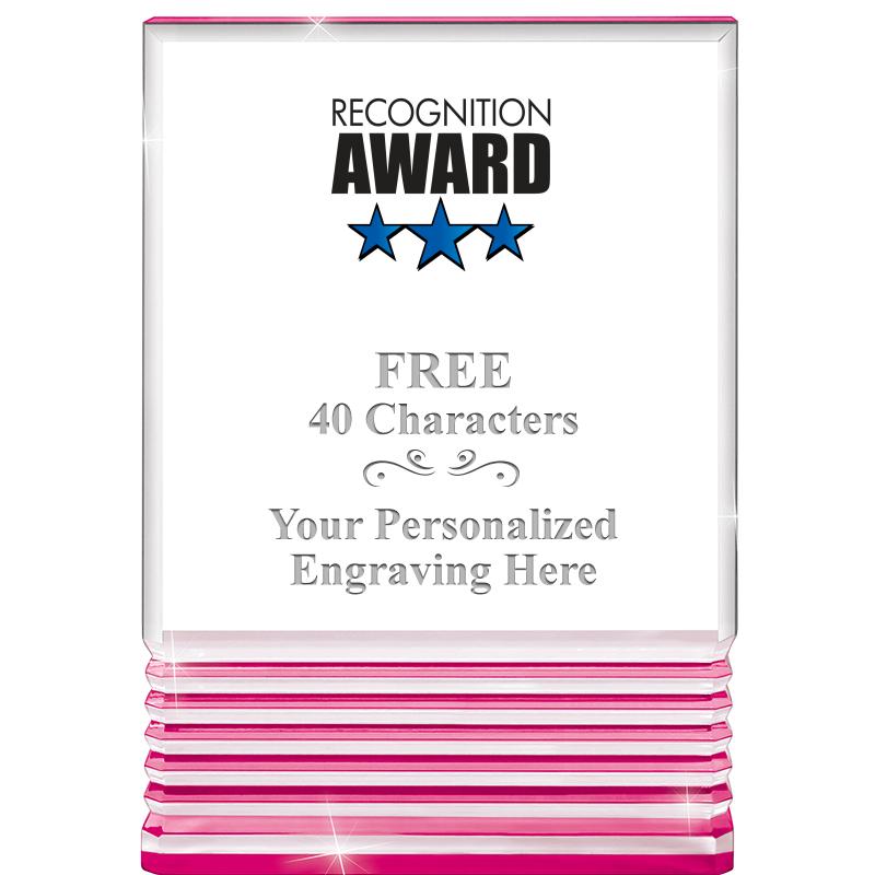 5" PINK ROCKWELL ACRYLIC