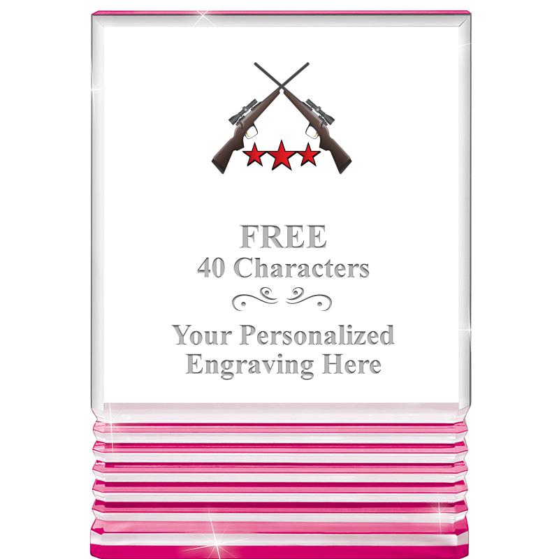 5" PINK ROCKWELL ACRYLIC