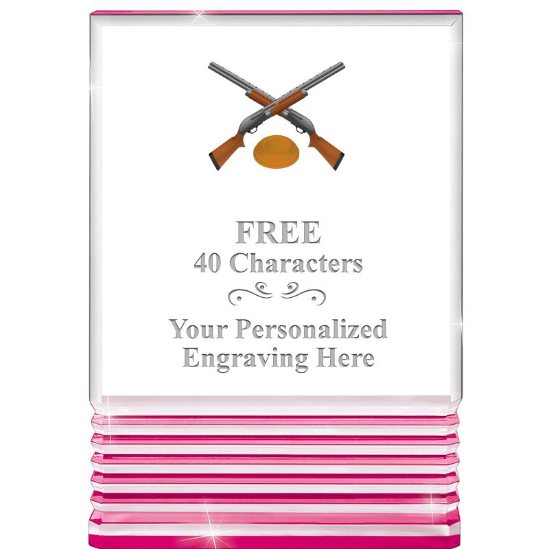 5" PINK ROCKWELL ACRYLIC