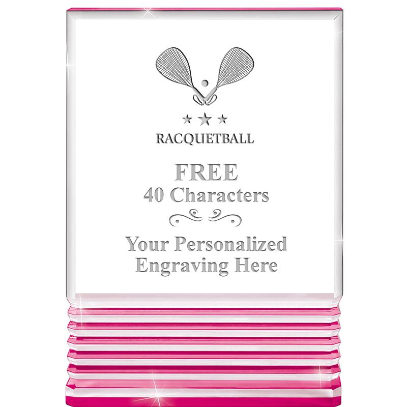 5" PINK ROCKWELL ACRYLIC