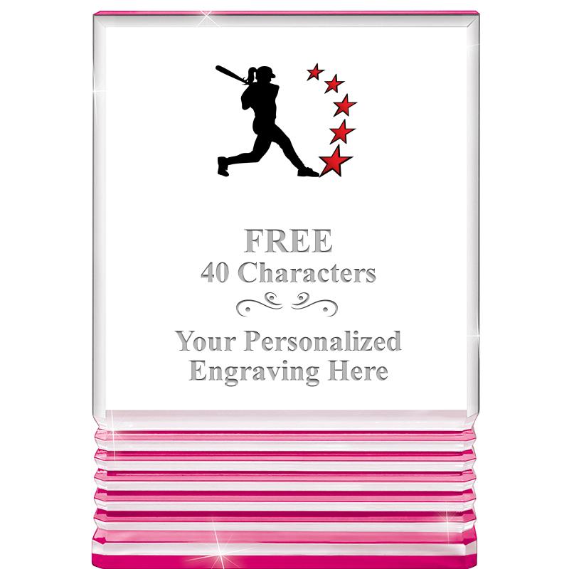 5" PINK ROCKWELL ACRYLIC