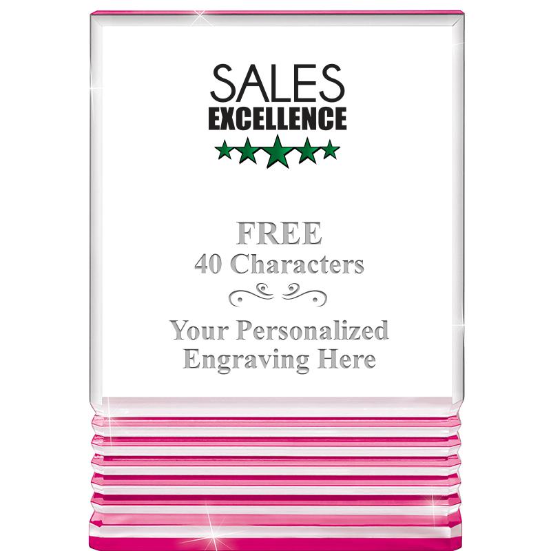 5" PINK ROCKWELL ACRYLIC