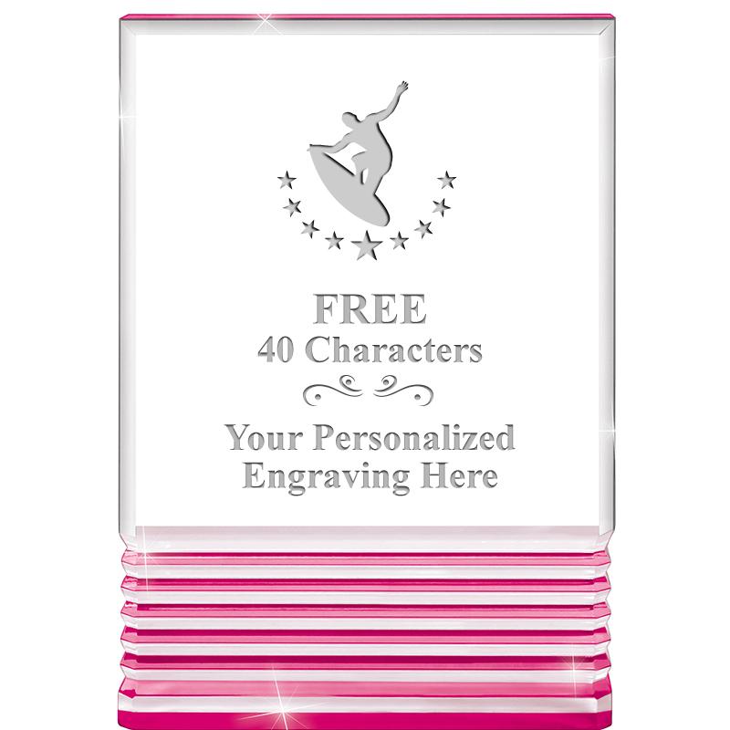 5" PINK ROCKWELL ACRYLIC