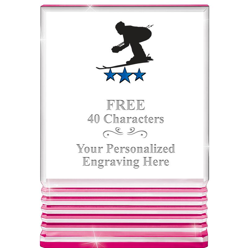 5" PINK ROCKWELL ACRYLIC