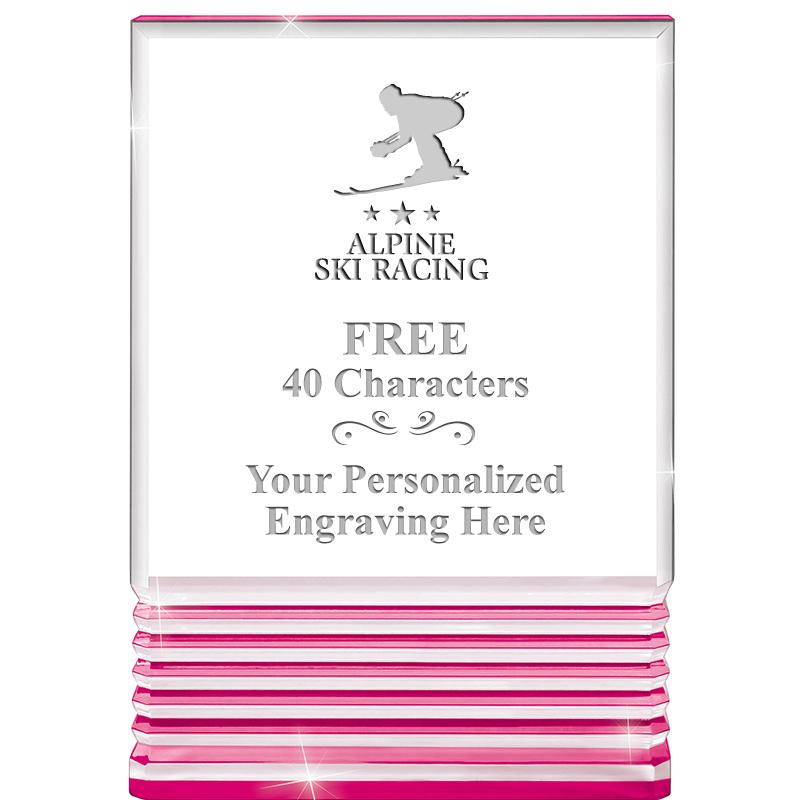 5" PINK ROCKWELL ACRYLIC