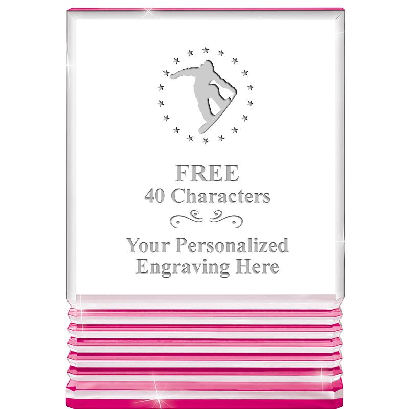 5" PINK ROCKWELL ACRYLIC