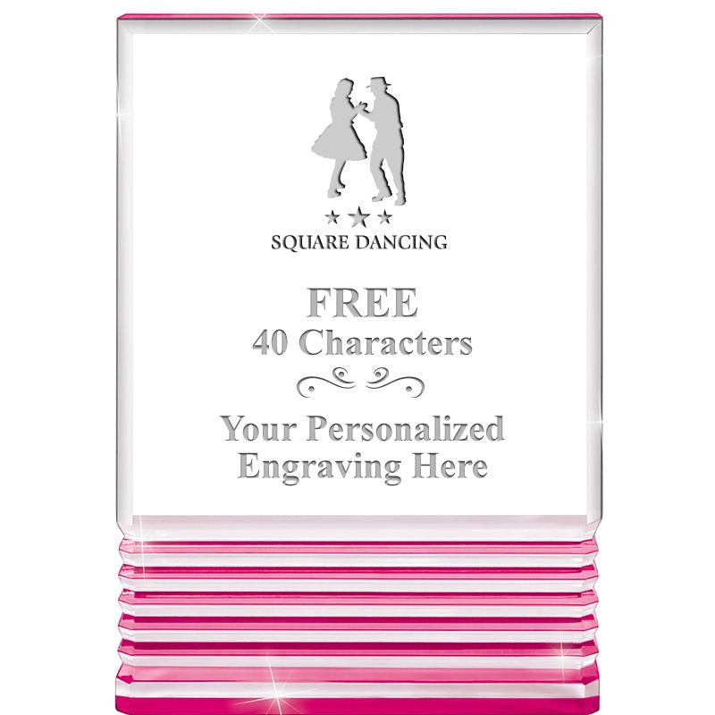 5" PINK ROCKWELL ACRYLIC