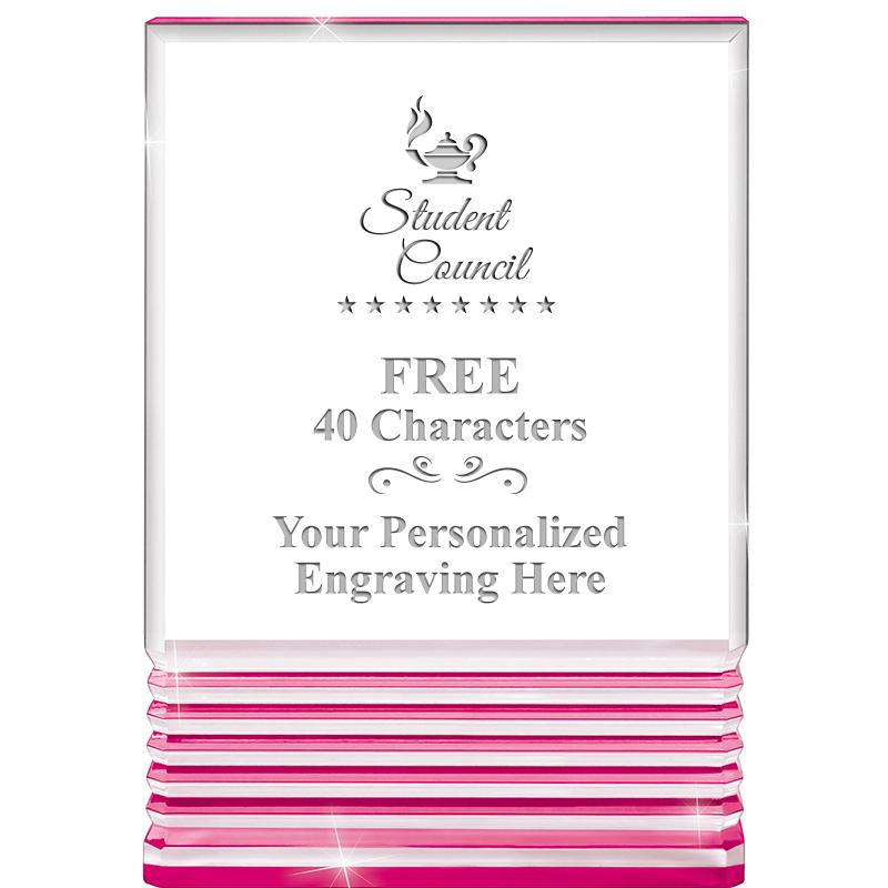 5" PINK ROCKWELL ACRYLIC