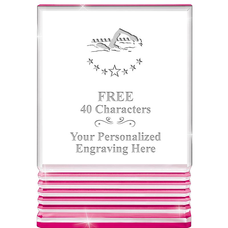 5" PINK ROCKWELL ACRYLIC