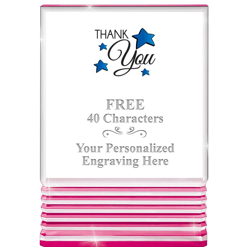 5" PINK ROCKWELL ACRYLIC