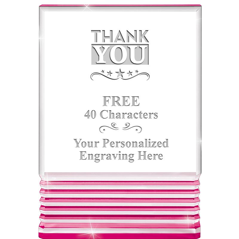 5" PINK ROCKWELL ACRYLIC