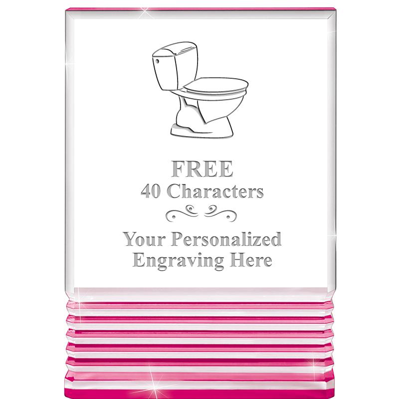 5" PINK ROCKWELL ACRYLIC