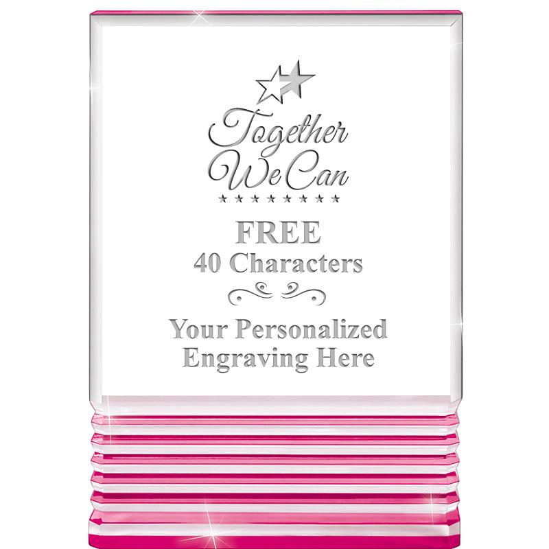 5" PINK ROCKWELL ACRYLIC