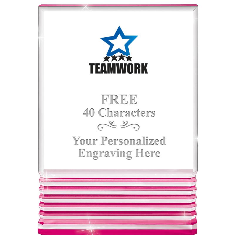 5" PINK ROCKWELL ACRYLIC