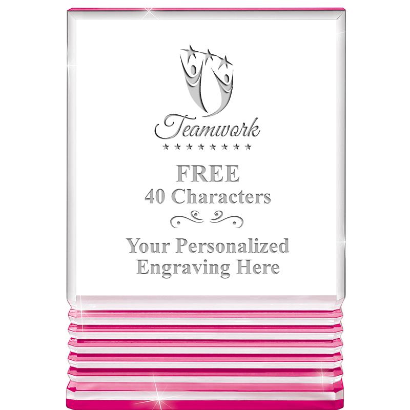 5" PINK ROCKWELL ACRYLIC