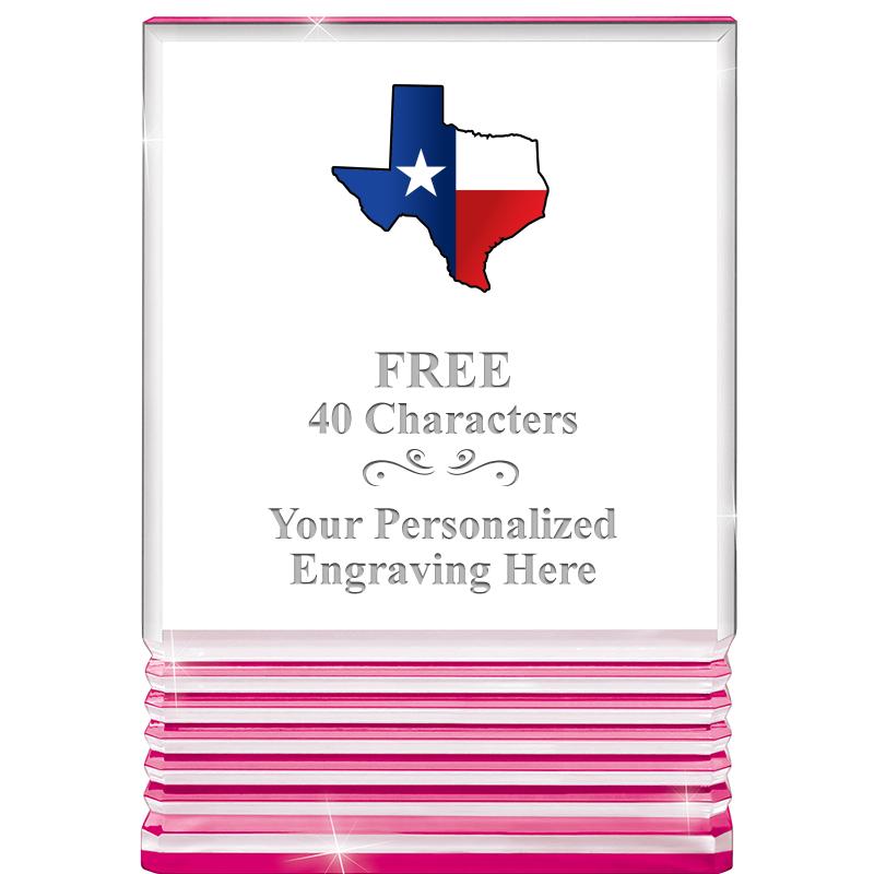 5" PINK ROCKWELL ACRYLIC