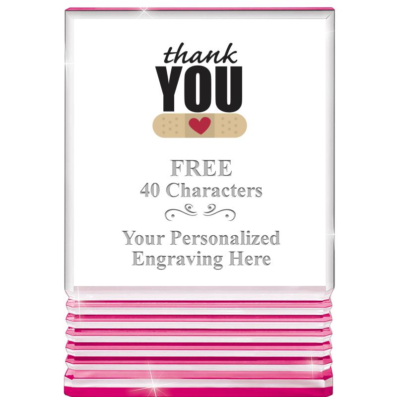 5" PINK ROCKWELL ACRYLIC