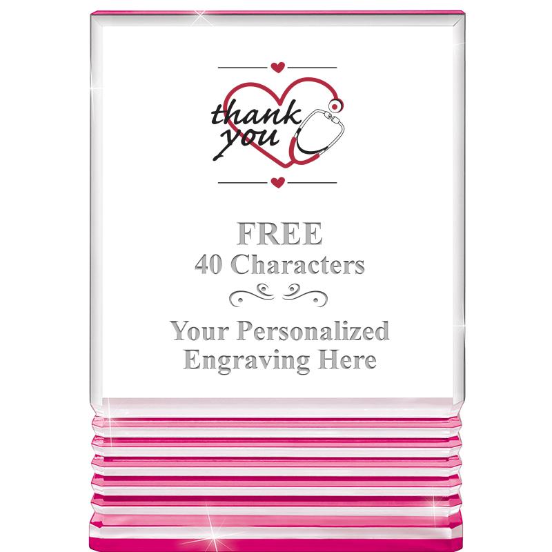 5" PINK ROCKWELL ACRYLIC