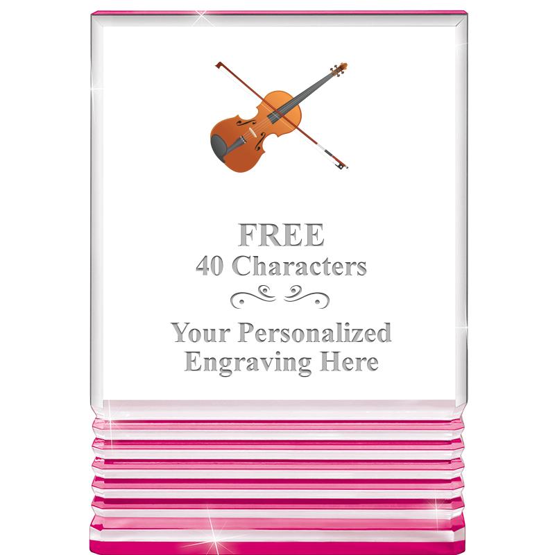 5" PINK ROCKWELL ACRYLIC