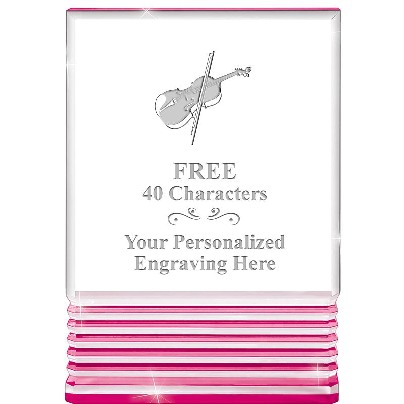 5" PINK ROCKWELL ACRYLIC