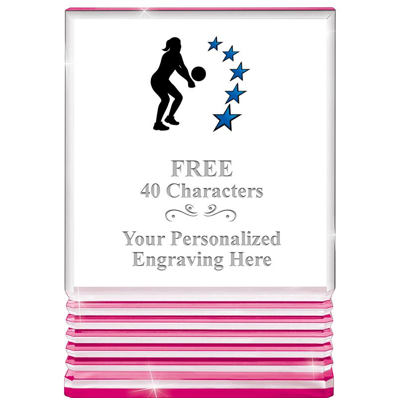 5" PINK ROCKWELL ACRYLIC