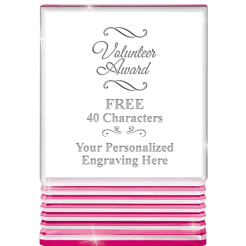 5" PINK ROCKWELL ACRYLIC