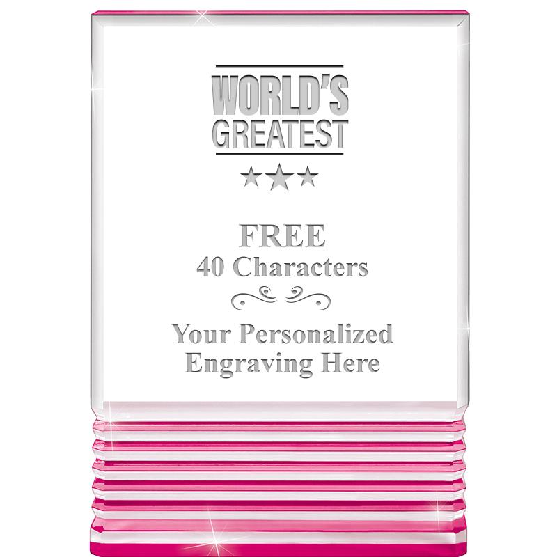 5" PINK ROCKWELL ACRYLIC