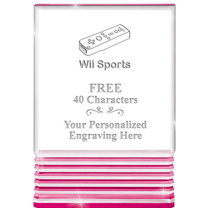 5" PINK ROCKWELL ACRYLIC