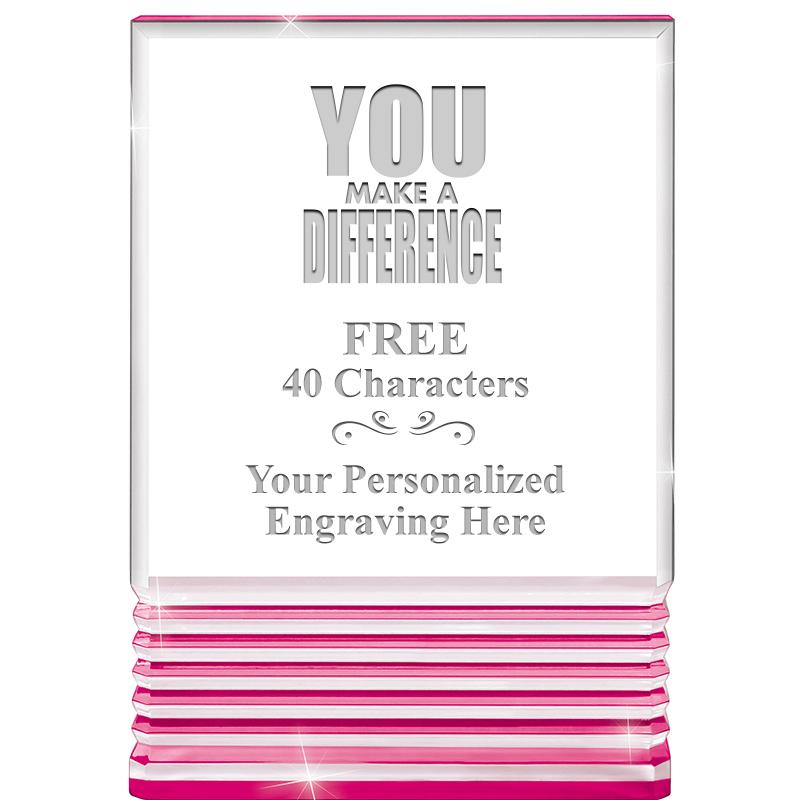 5" PINK ROCKWELL ACRYLIC