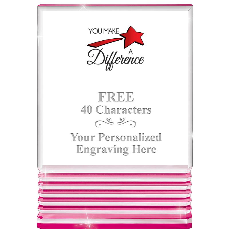 5" PINK ROCKWELL ACRYLIC