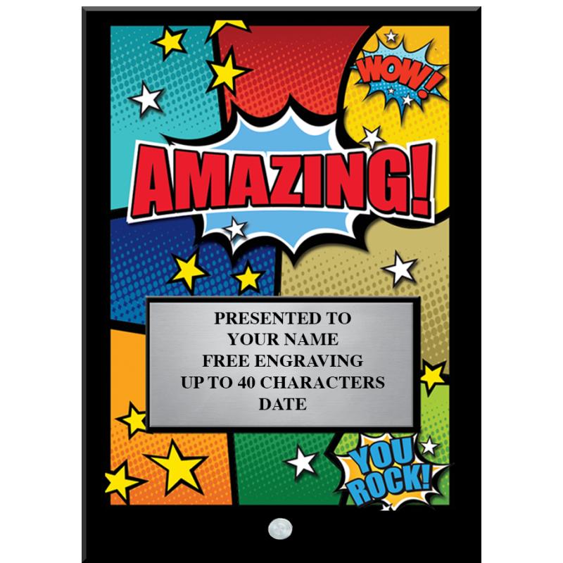 7" ECONOMY BLACK ACRYLIC