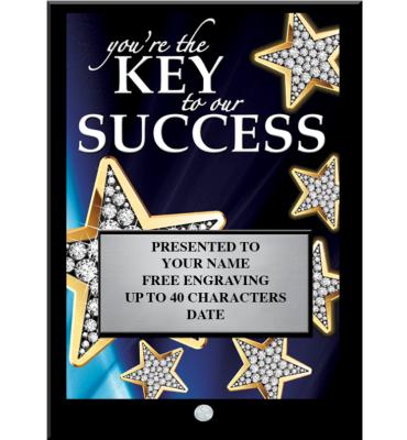 Key To Success Economy Acrylic