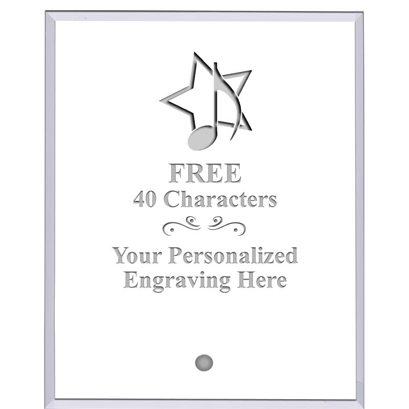 5" ECONOMY CLEAR ACRYLIC